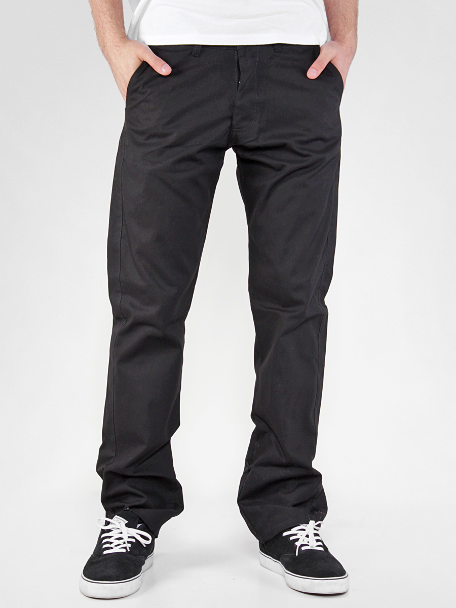 Spodnie Turbokolor Chinos Regular-Fit (black)