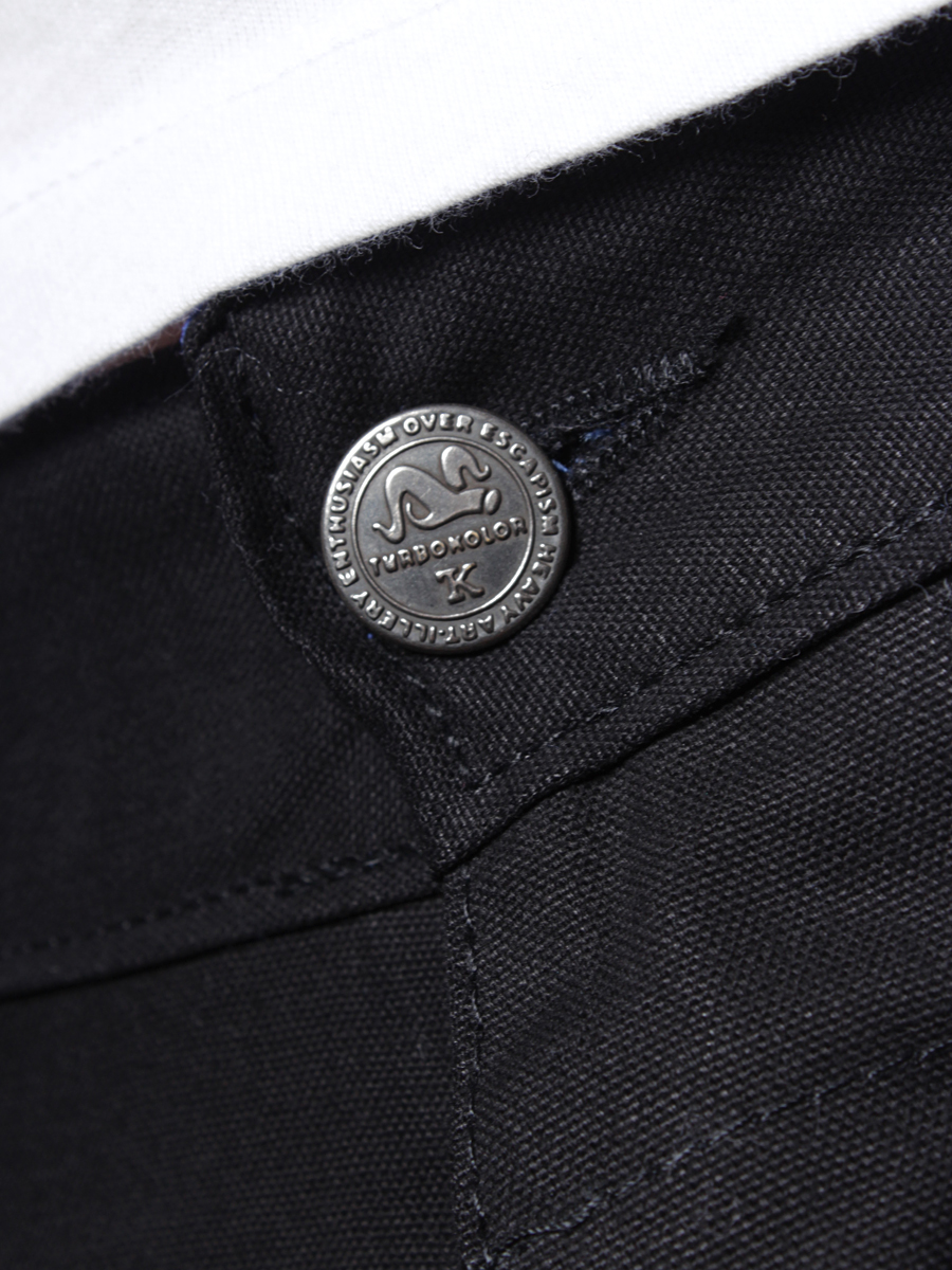 Spodnie Turbokolor Chinos Regular-Fit (black)