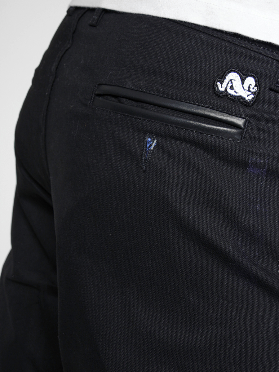 Spodnie Turbokolor Chinos Regular-Fit (black)