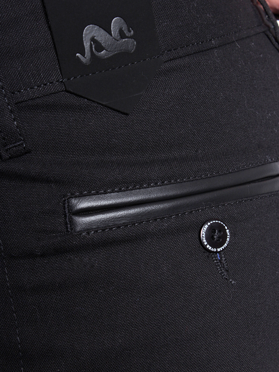 Spodnie Turbokolor Chinos Regular-Fit (black)