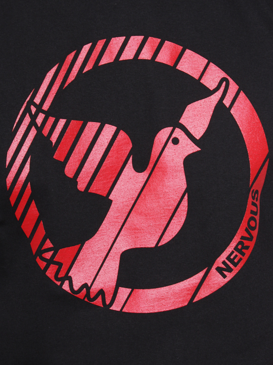 T-Shirt Nervous Icon (black)