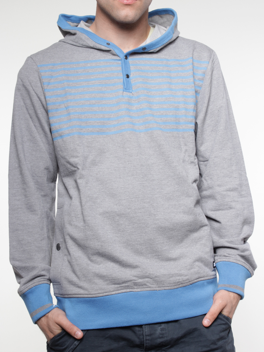 Bluza z kapturem Burton Prem PO Platinum (heather grey)