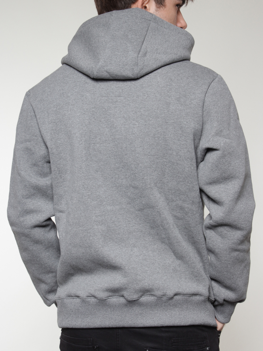 Bluza z kapturem Mleko Hunter (grey melange)