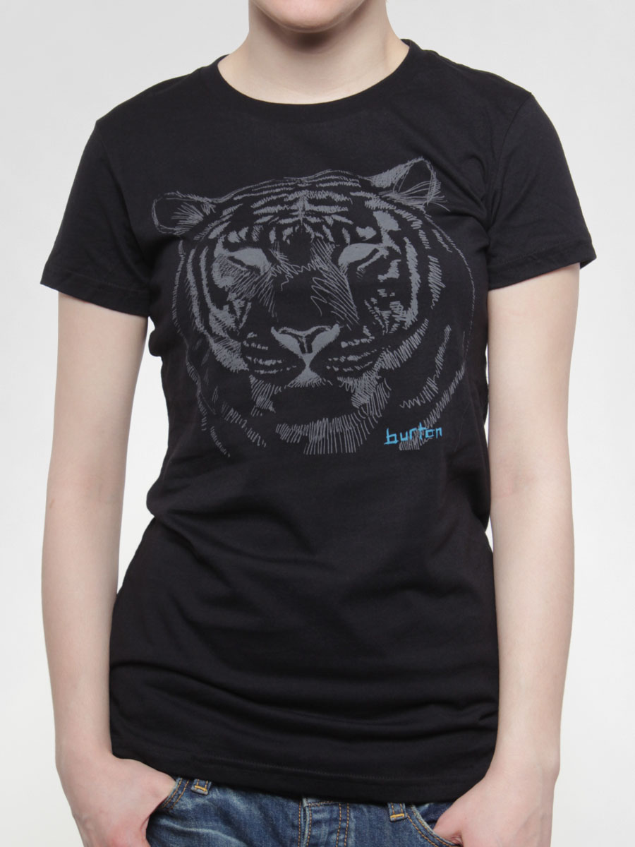 T-Shirt Burton Tiger Wmn (true black)