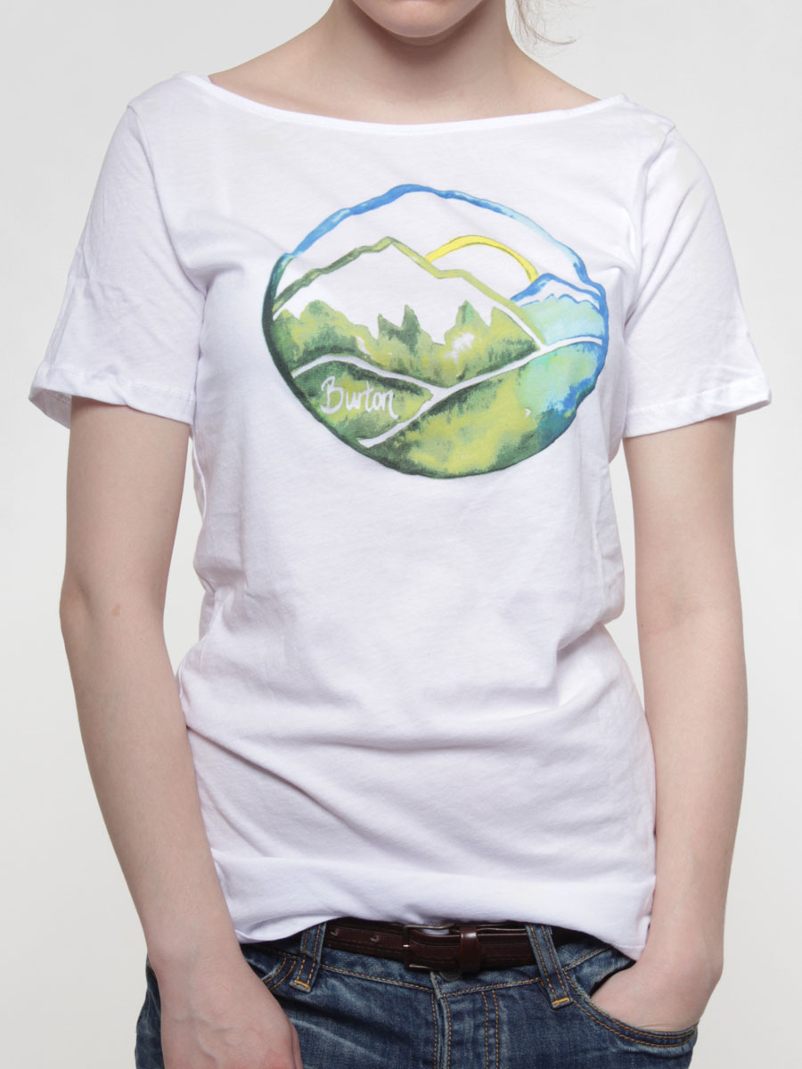 T-Shirt Burton Waterseal Wmn (b.white)