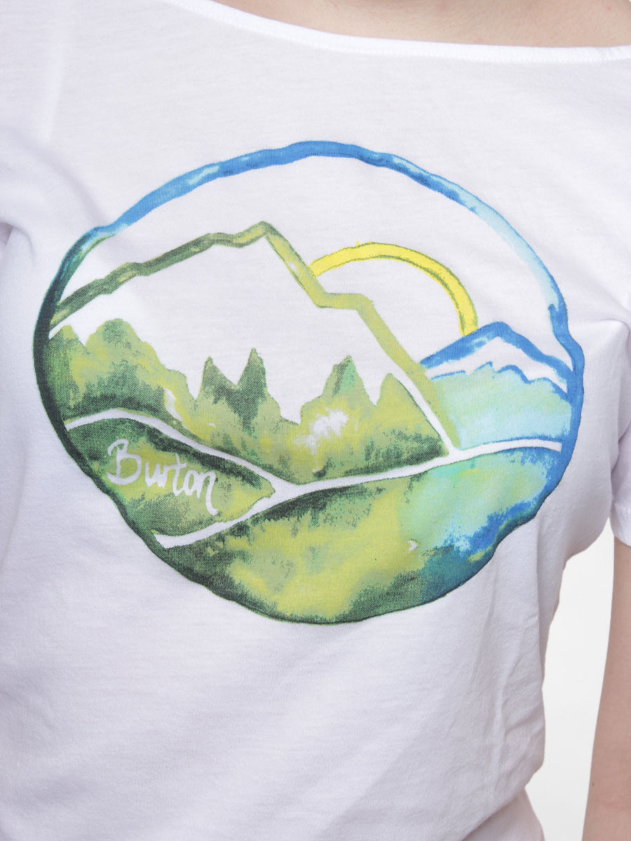 T-Shirt Burton Waterseal Wmn (b.white)