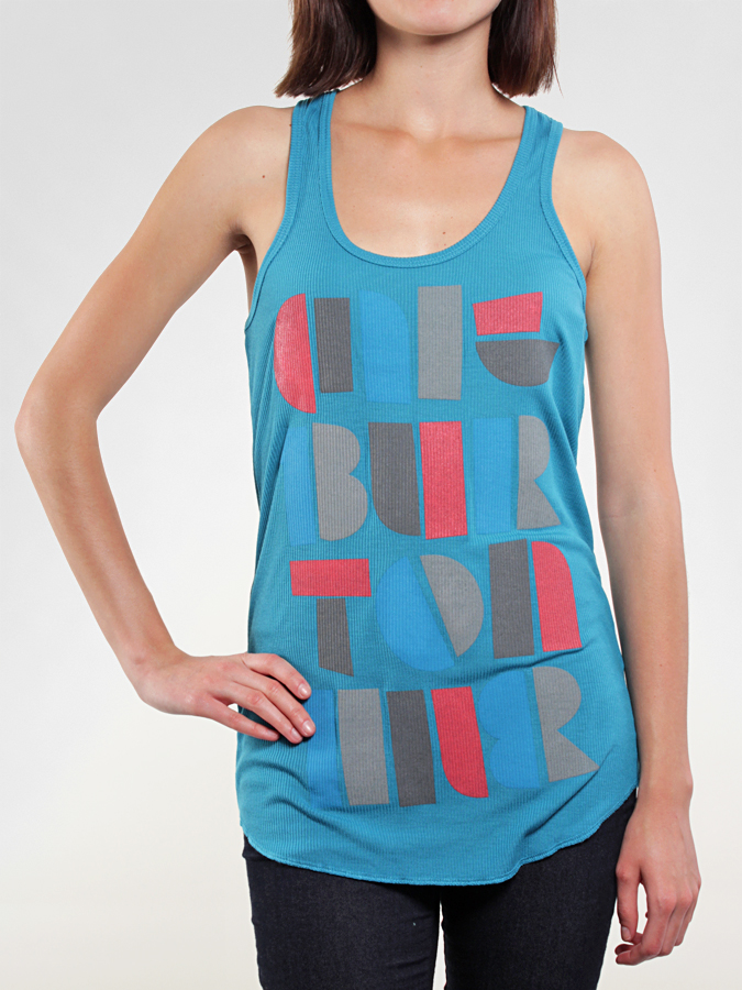 Koszulka Burton Shapes RB TNK Wmn (peacock)