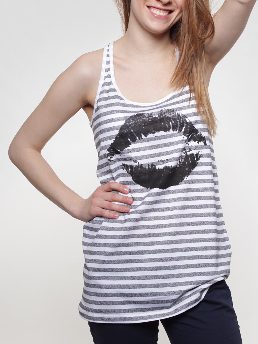 Koszulka Von Zipper Lips Tank Wmn (white)