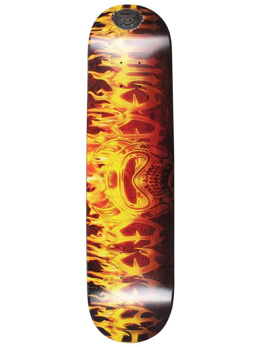 Deck Speed Demons Speed Flames 7.5'' (blk/yel)