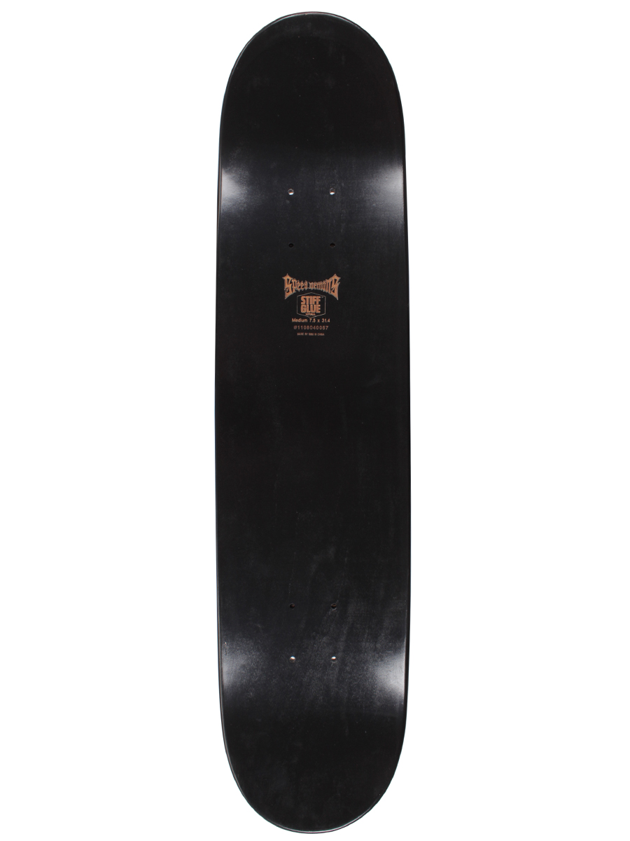 Deck Speed Demons Speed Flames 7.5'' (blk/yel)