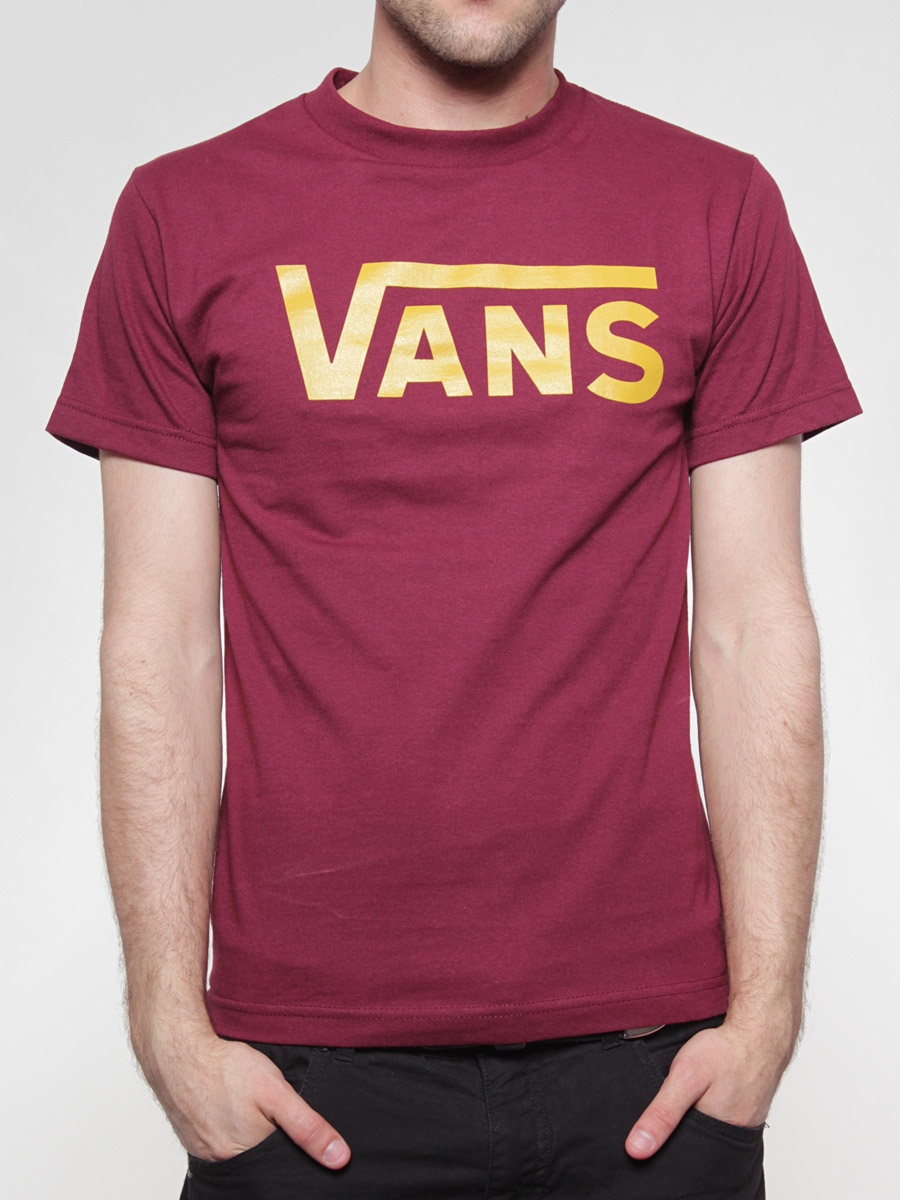 T-shirt Vans Classic (burgundy)