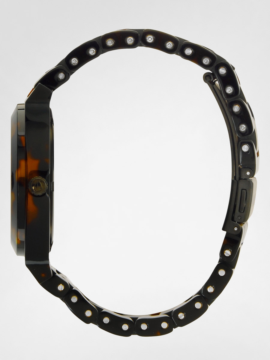 Zegarek Nixon Time Teller Acetate Wmn (matt black/dark tortoise)