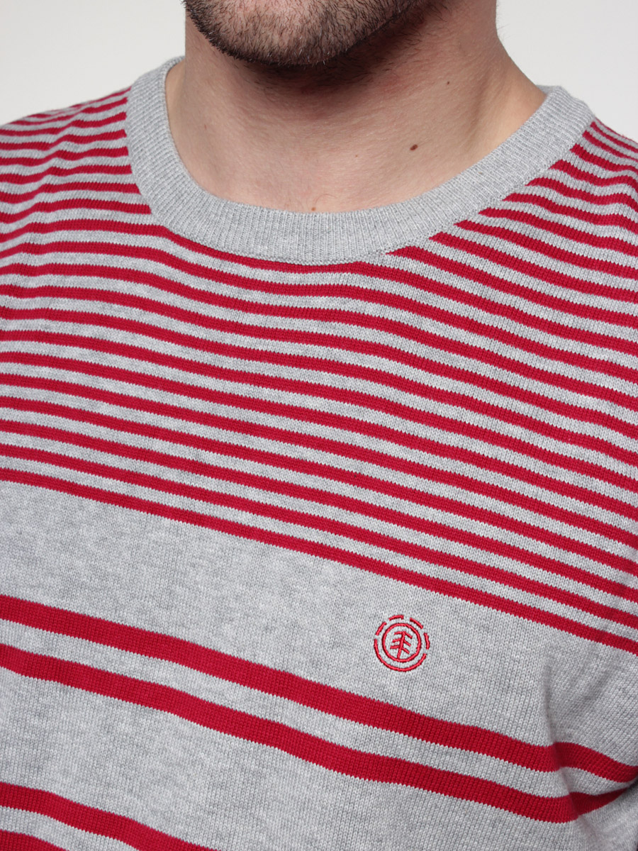 Sweter Element Fort (red/grey) 