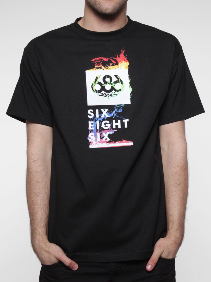 T-Shirt 686 Smoke Stack (blk)