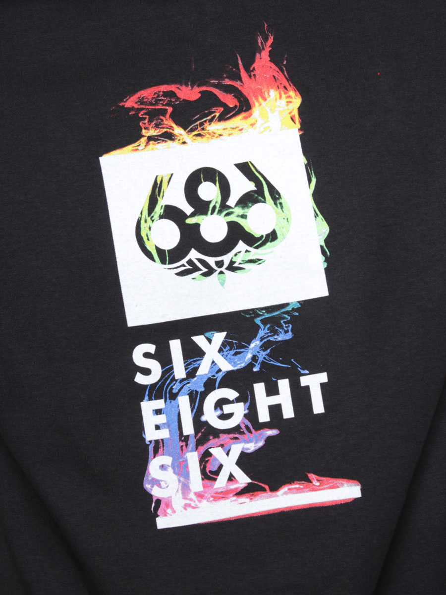 T-Shirt 686 Smoke Stack (blk)