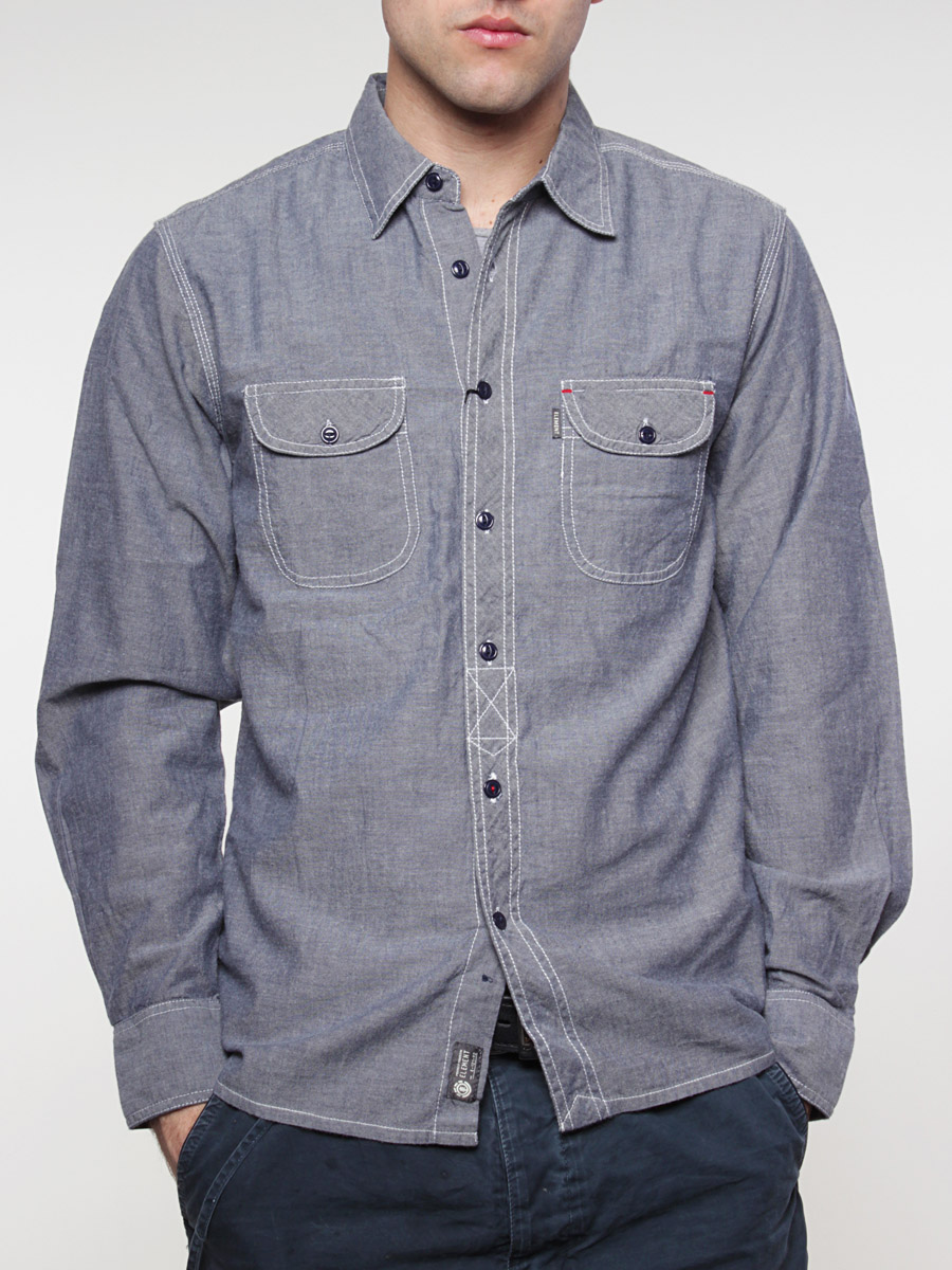 Koszula Element Billy LS (grey)