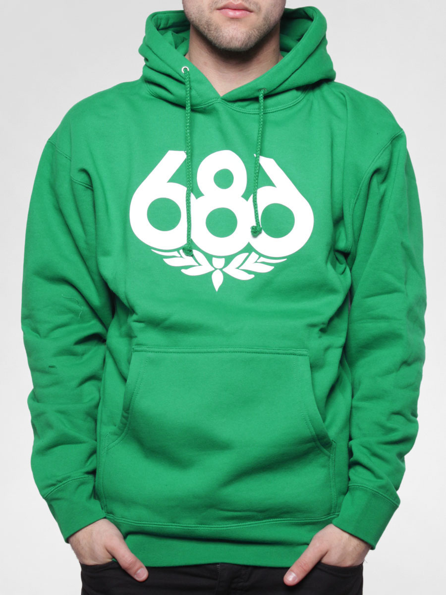 Bluza z kapturem 686 Wreath Ho (kgrn)