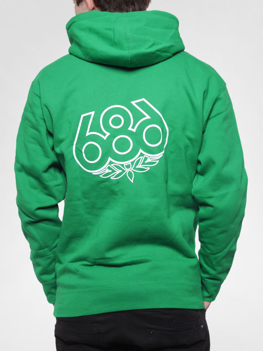 Bluza z kapturem 686 Outlined ZHO (kgrn)