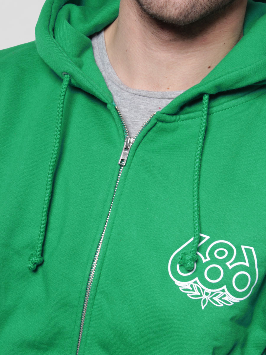 Bluza z kapturem 686 Outlined ZHO (kgrn)