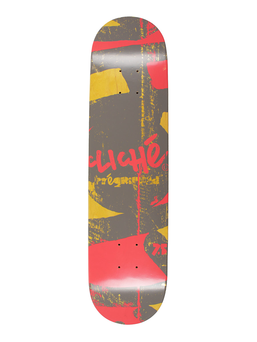 Deck Cliche Press PG 7.5'' (red)