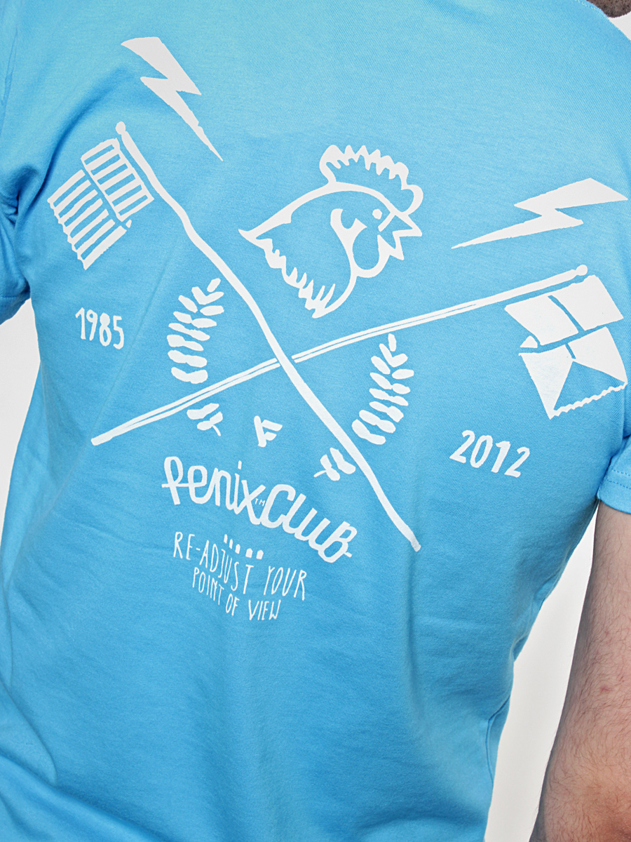 T-Shirt Fenix Rock'n'Roll (blue)