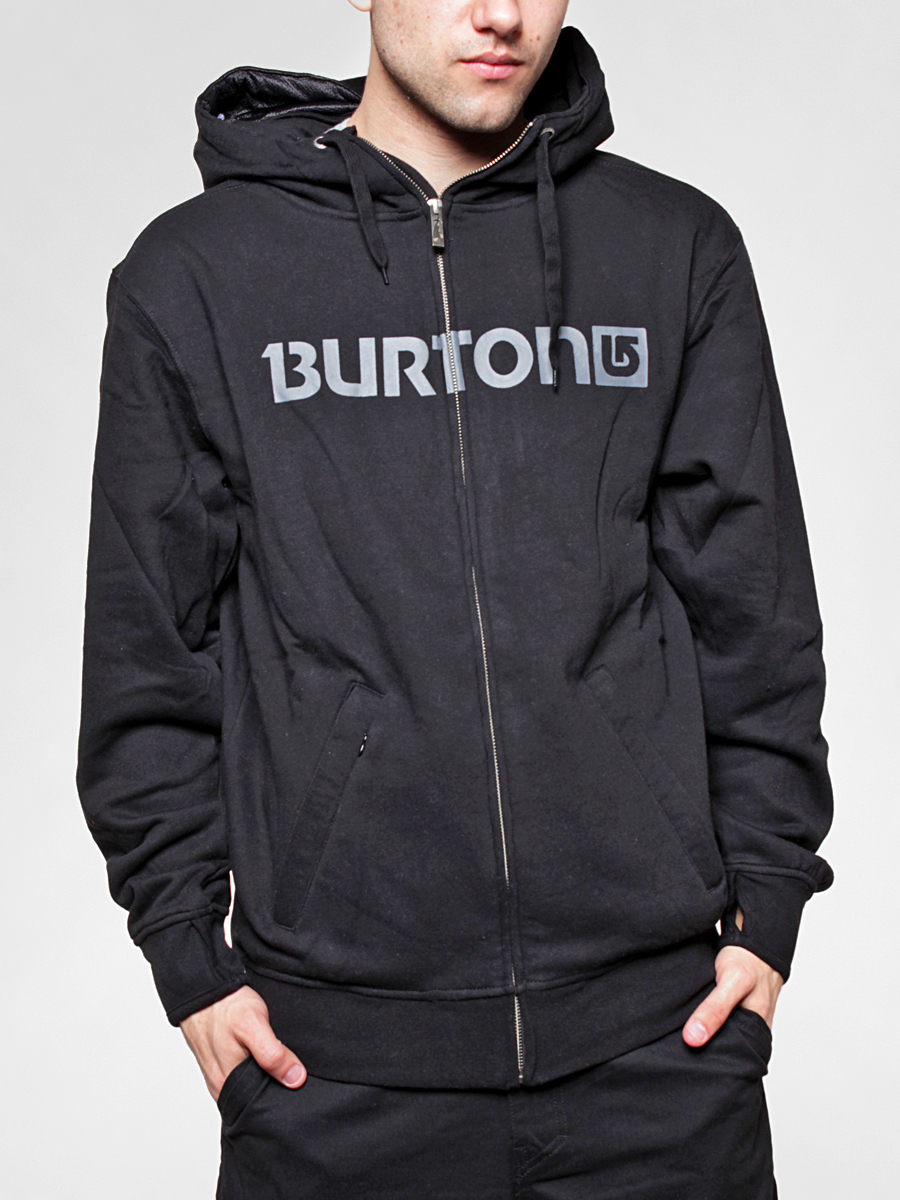 Bluza z kapturem Burton Prem Sleeper FZ (true black)