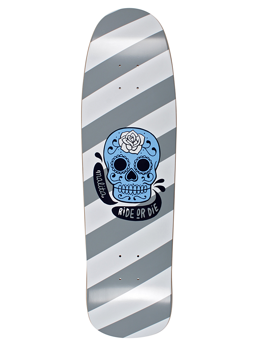 Deck Malita Cruizer Skull Stripes