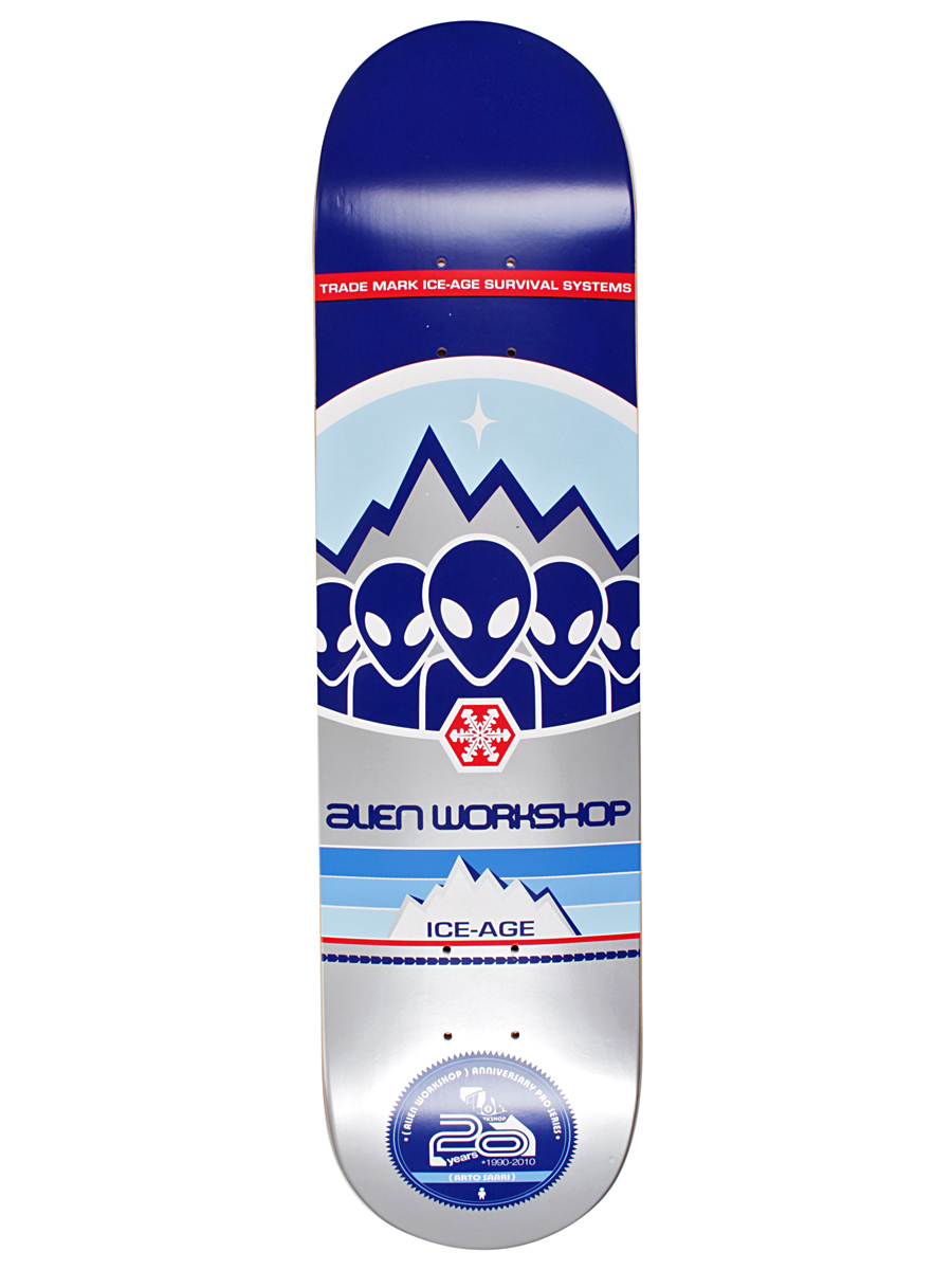 Deck Alien Workshop AS AW 20th Aniv 7.75''