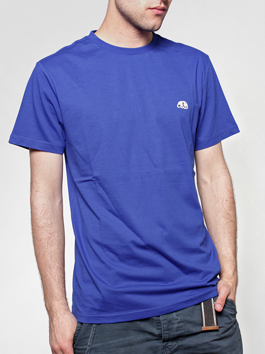 T-Shirt Enjoi Panda Patch (blu)
