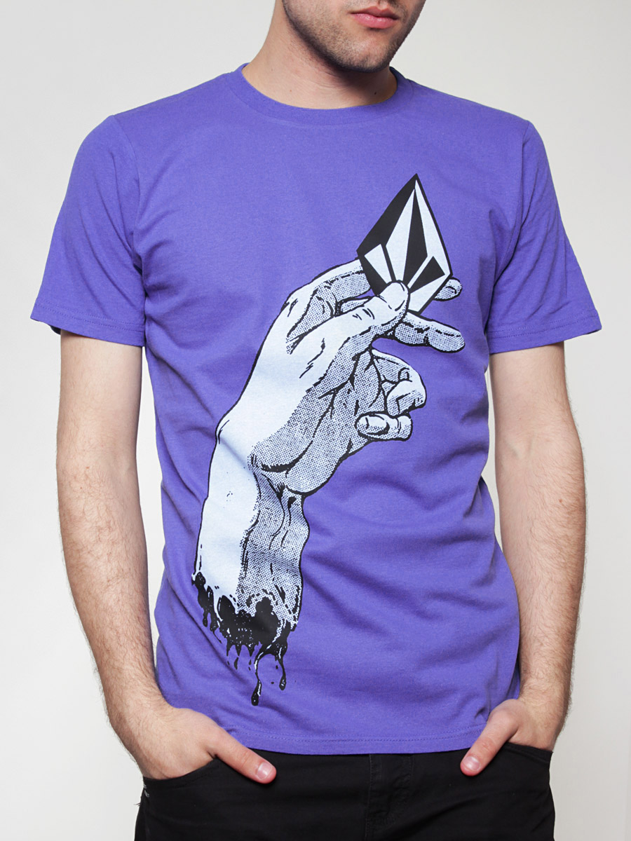 T-Shirt Volcom Hand It Over (ebl)