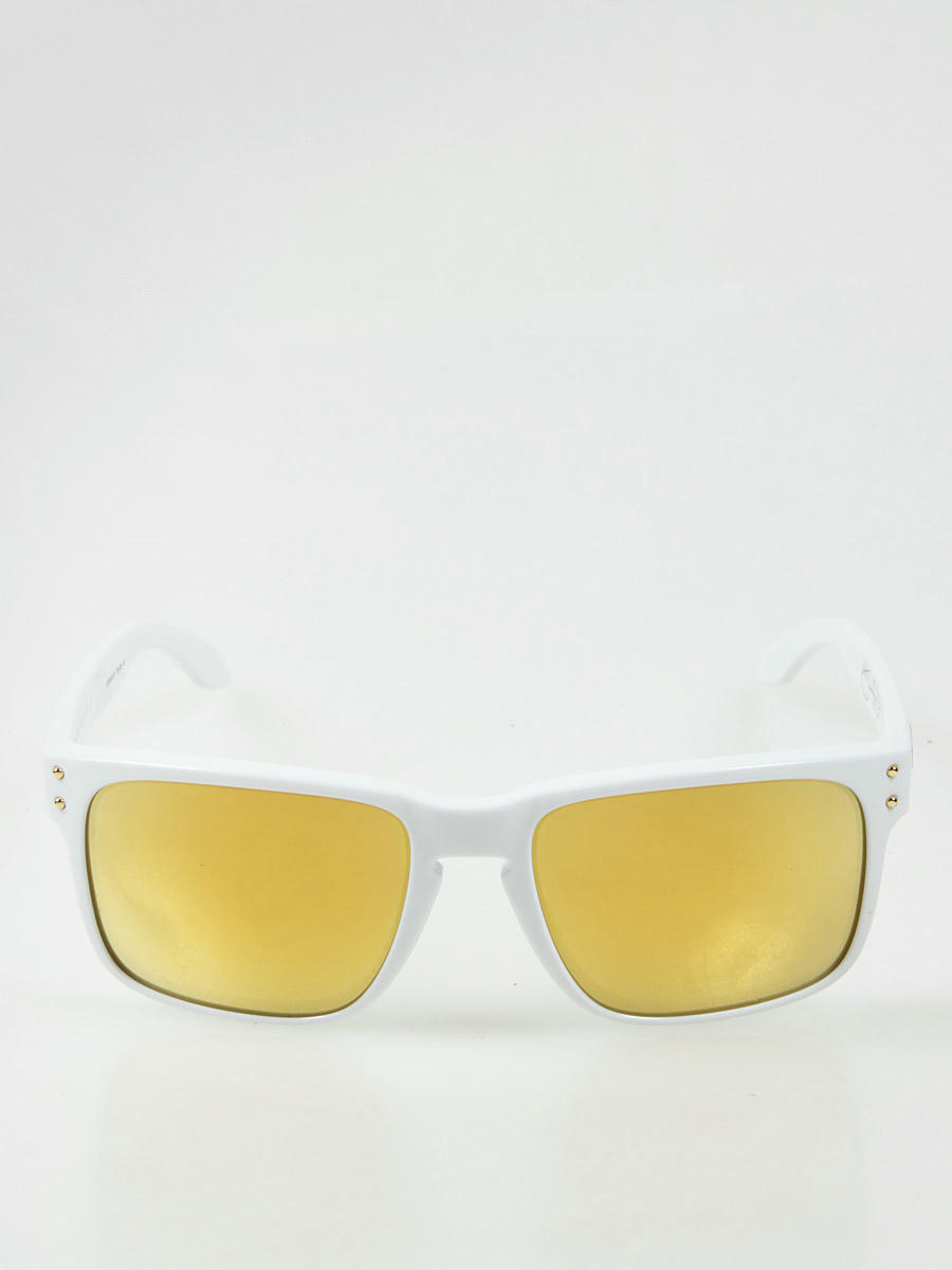 Okulary Oakley Holbrook Shaun White Gold Series Polished (white/24k iridium)