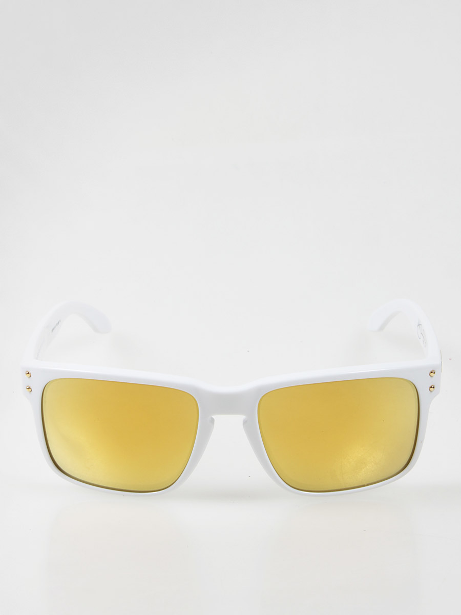 Okulary Oakley Holbrook Shaun White Gold Series Polished (white/24k iridium)
