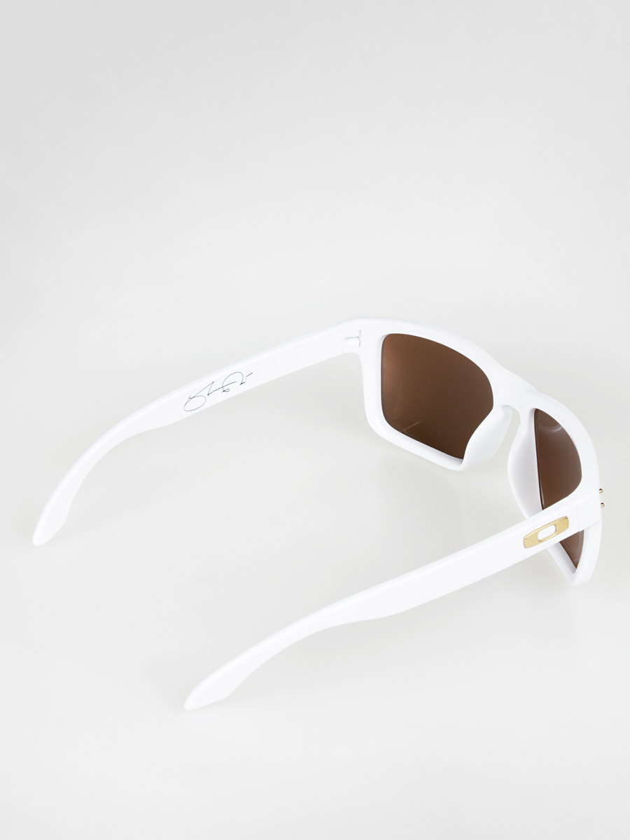 Okulary Oakley Holbrook Shaun White Gold Series Polished (white/24k iridium)