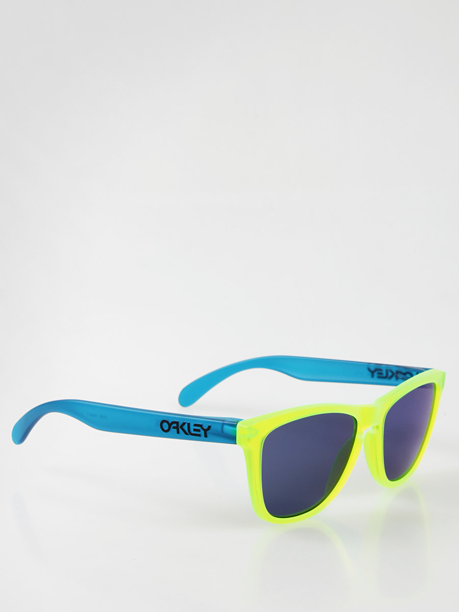Okulary Oakley Frogskins (blacklight yellow/blue/blue iridium)