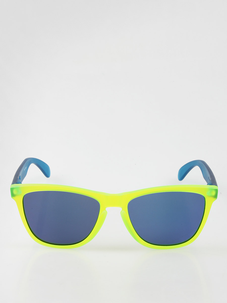 Okulary Oakley Frogskins (blacklight yellow/blue/blue iridium)