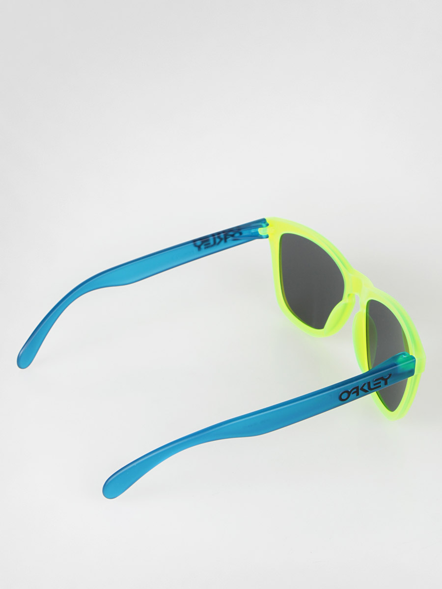 Okulary Oakley Frogskins (blacklight yellow/blue/blue iridium)