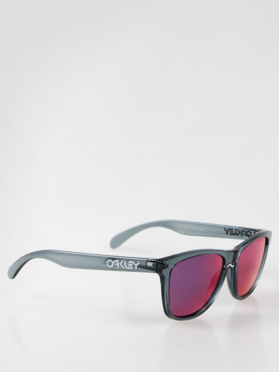 Okulary Oakley Frogskins (crystal black/red iridium)