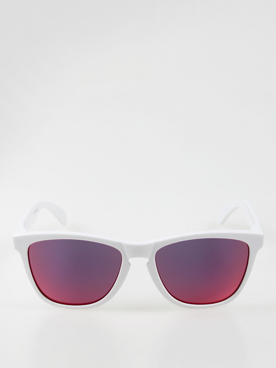 Okulary Oakley Frogskins (polished white/ruby iridium)