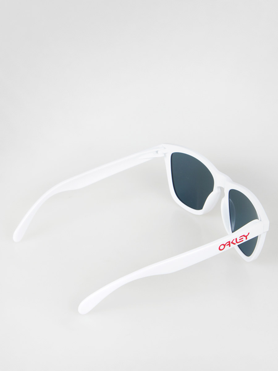 Okulary Oakley Frogskins (polished white/ruby iridium)