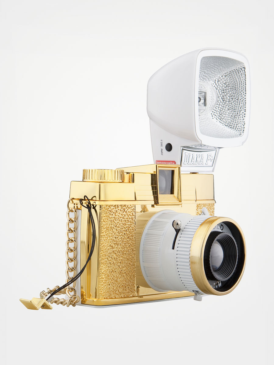 Aparat fotograficzny Lomography Diana F+ Gold
