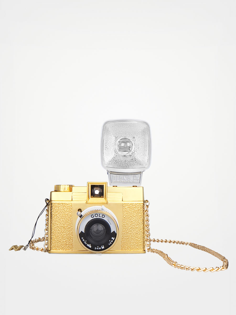 Aparat fotograficzny Lomography Diana F+ Gold