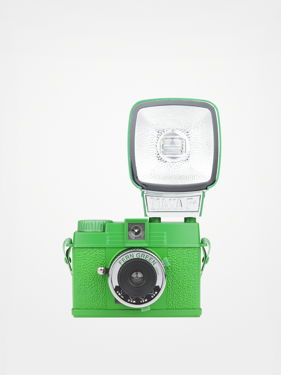Aparat fotograficzny Lomography Diana Mini Flash Package (fern green)