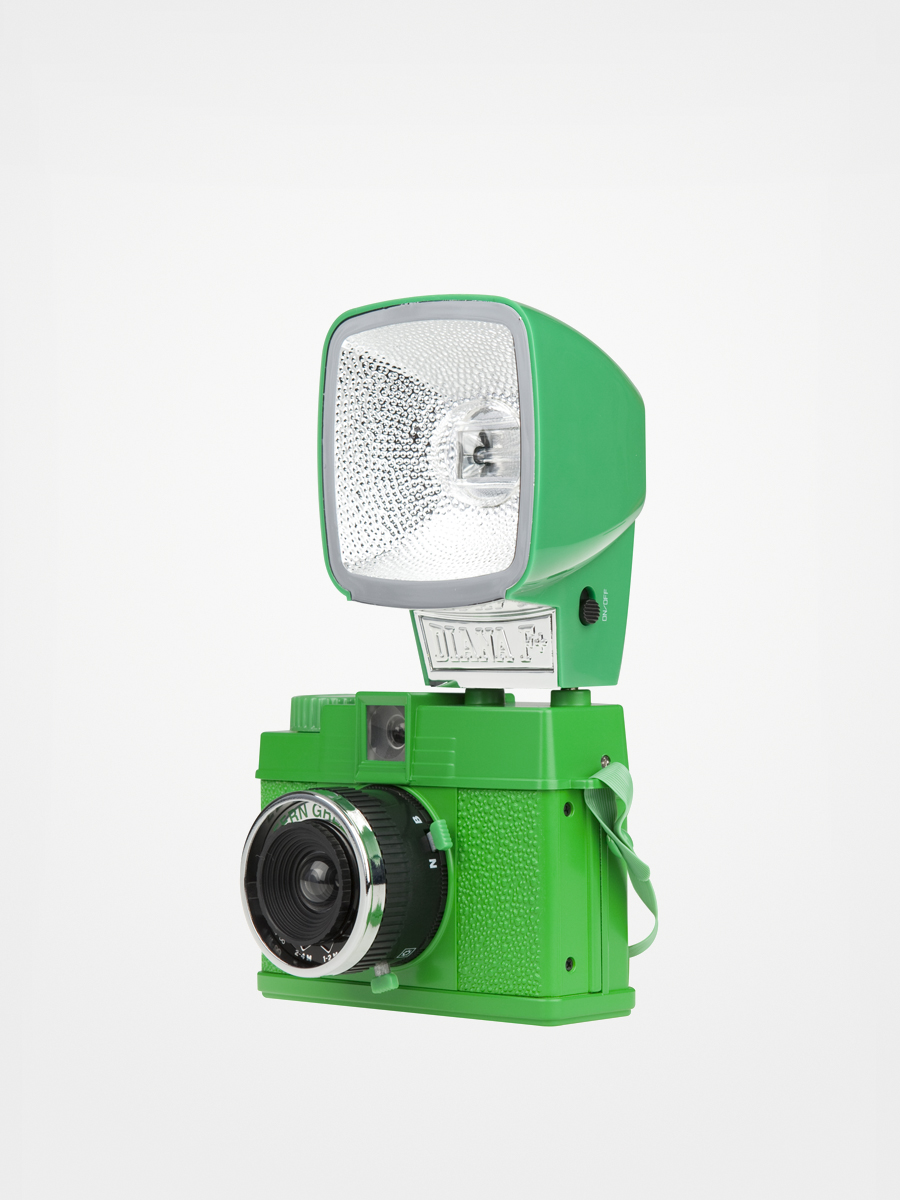 Aparat fotograficzny Lomography Diana Mini Flash Package (fern green)