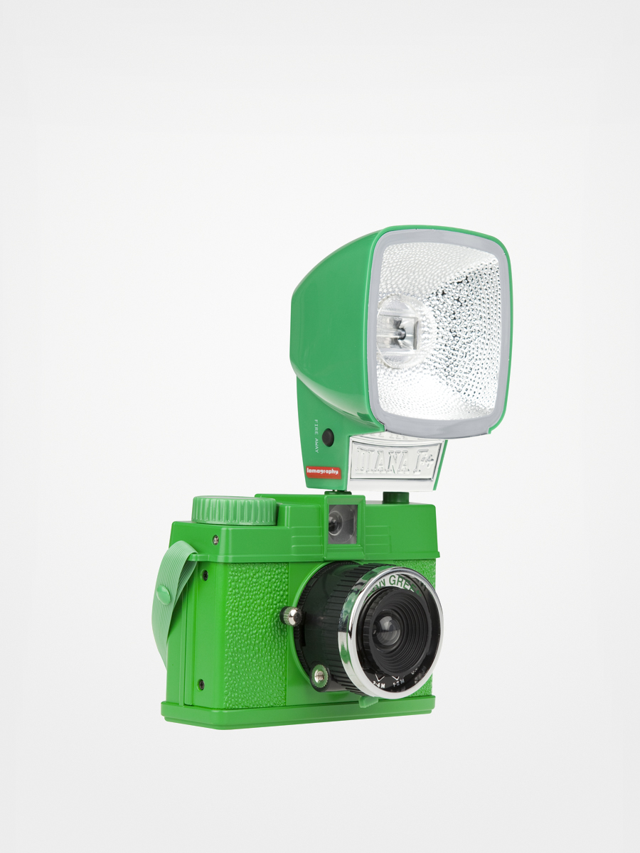 Aparat fotograficzny Lomography Diana Mini Flash Package (fern green)