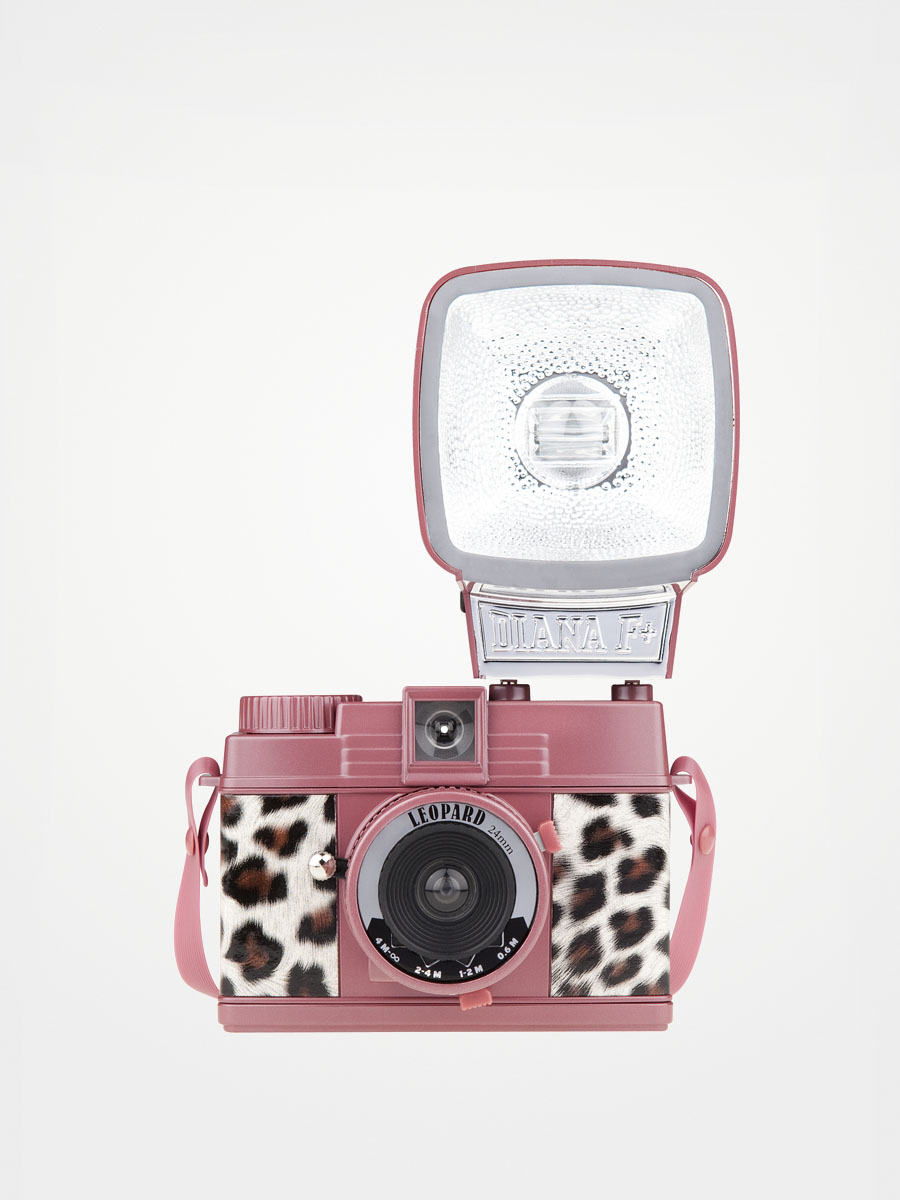 Aparat fotograficzny Lomography Diana Mini Flash Package (leopard)