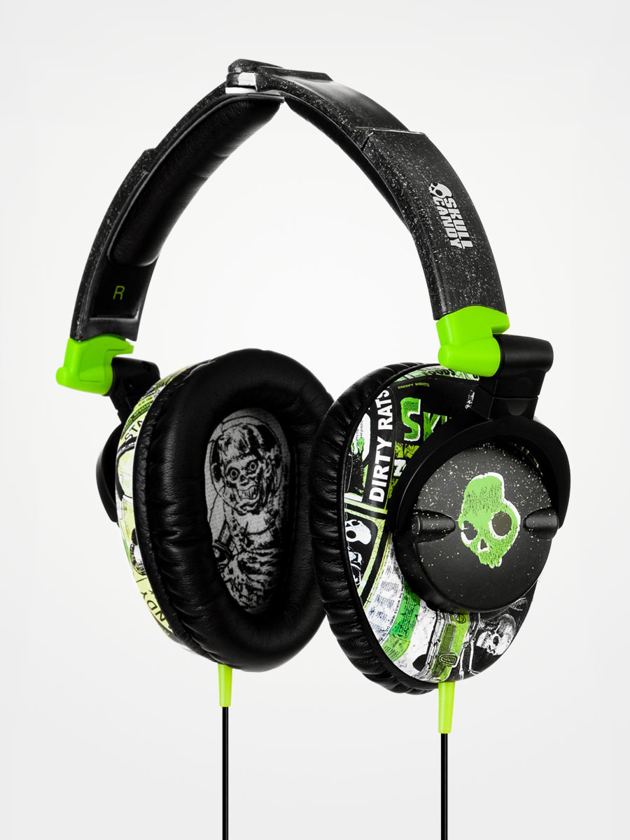 Słuchawki Skullcandy Skullcrushers (lurker green/black)