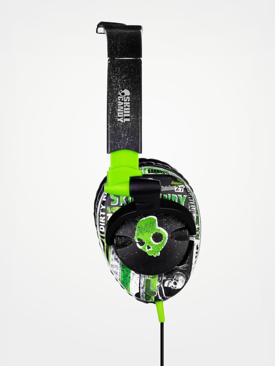 Słuchawki Skullcandy Skullcrushers (lurker green/black)