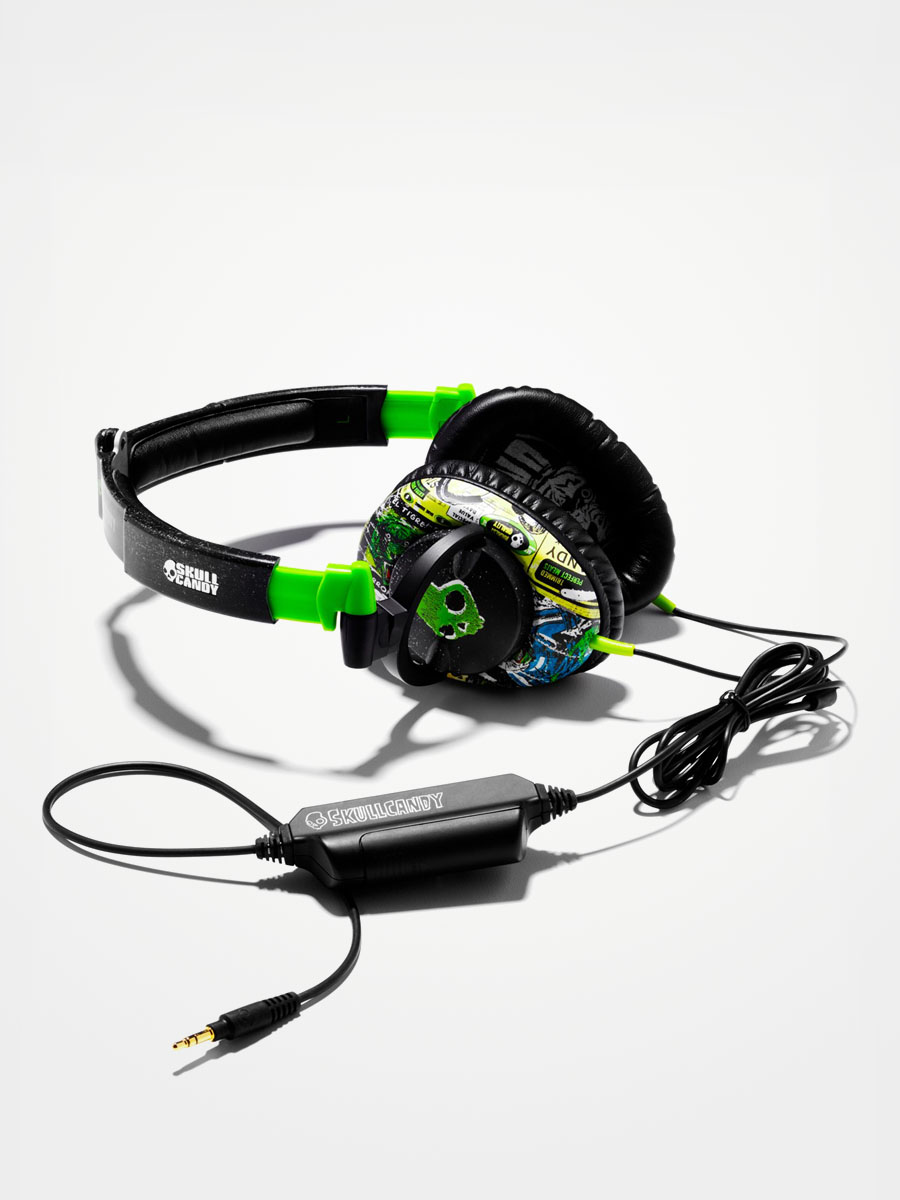 Słuchawki Skullcandy Skullcrushers (lurker green/black)