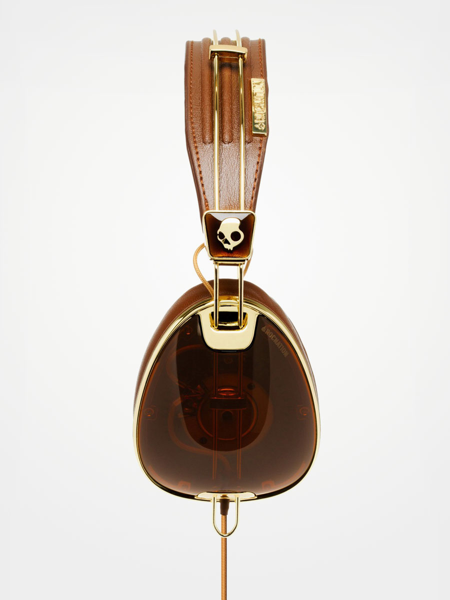 Słuchawki Skullcandy Aviator Roc Nation (brown/gold)