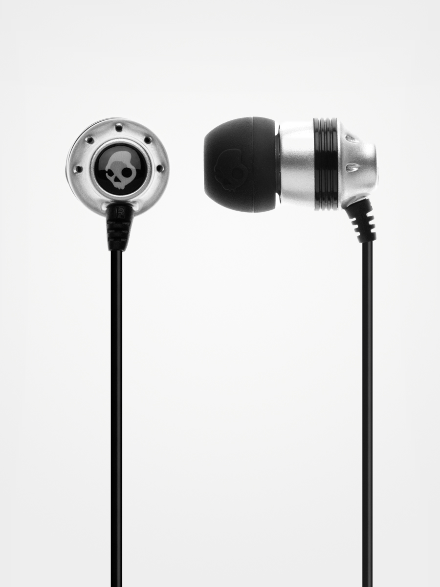 Słuchawki Skullcandy Ink'd (mic/silver)